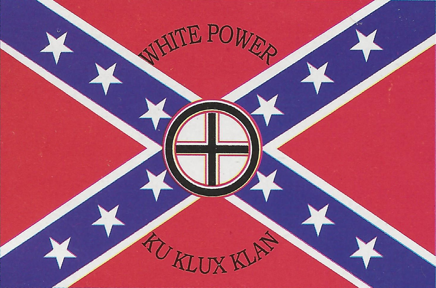 KKK battle flag
